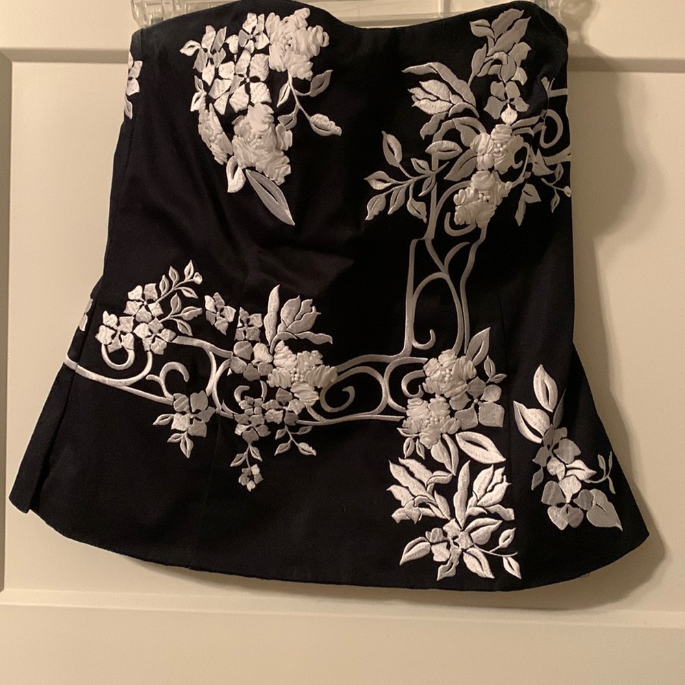 White House Black Market bustier.